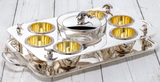Silver Caviar Server Set