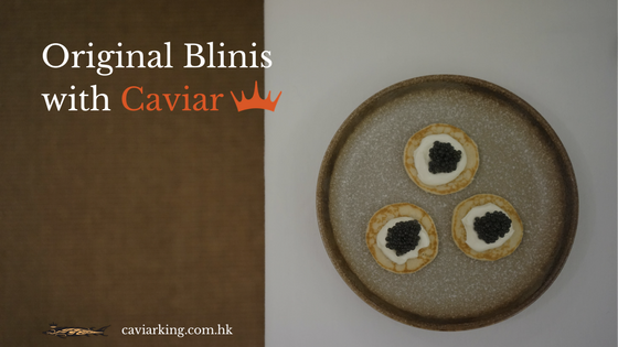 Original Blinis with Caviar
