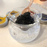 Glass Caviar Server